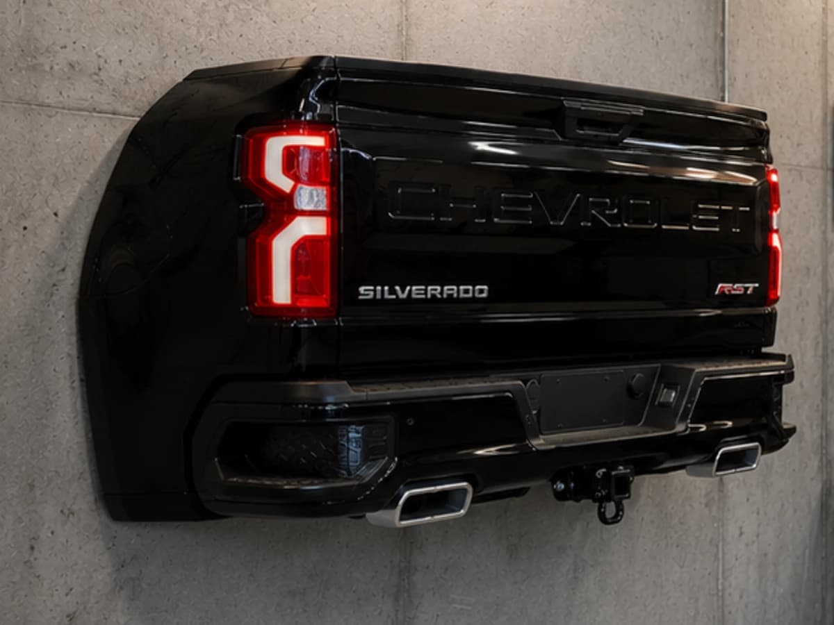 Obsidian R REARFORM installed on a wall